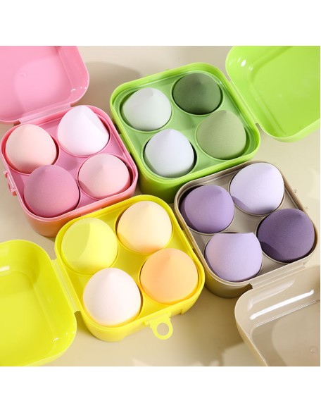 Boxed beauty egg set makeup egg puff without powder q elastic air cushion sponge egg makeup egg makeup egg beauty egg tools