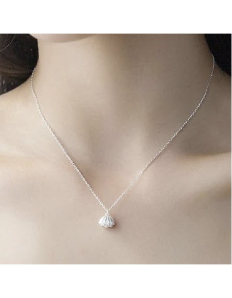 pearl locket sterling silver necklace