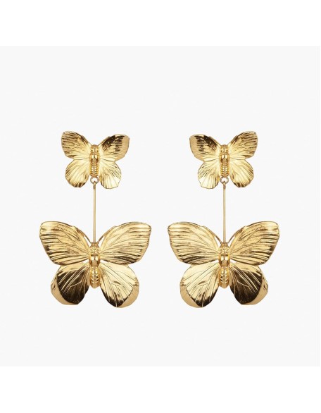 new chunky butterfly earrings