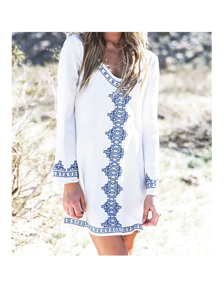 boho embroidered