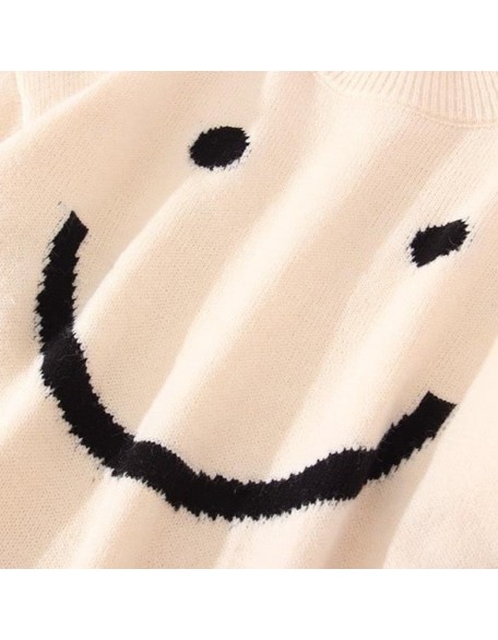 all smiles oversized sweater