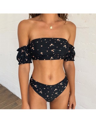 off the shoulder bikini