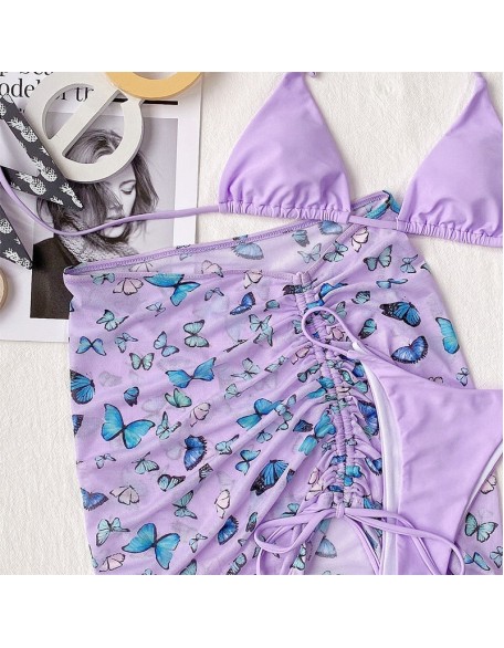 flutter and free bikini set